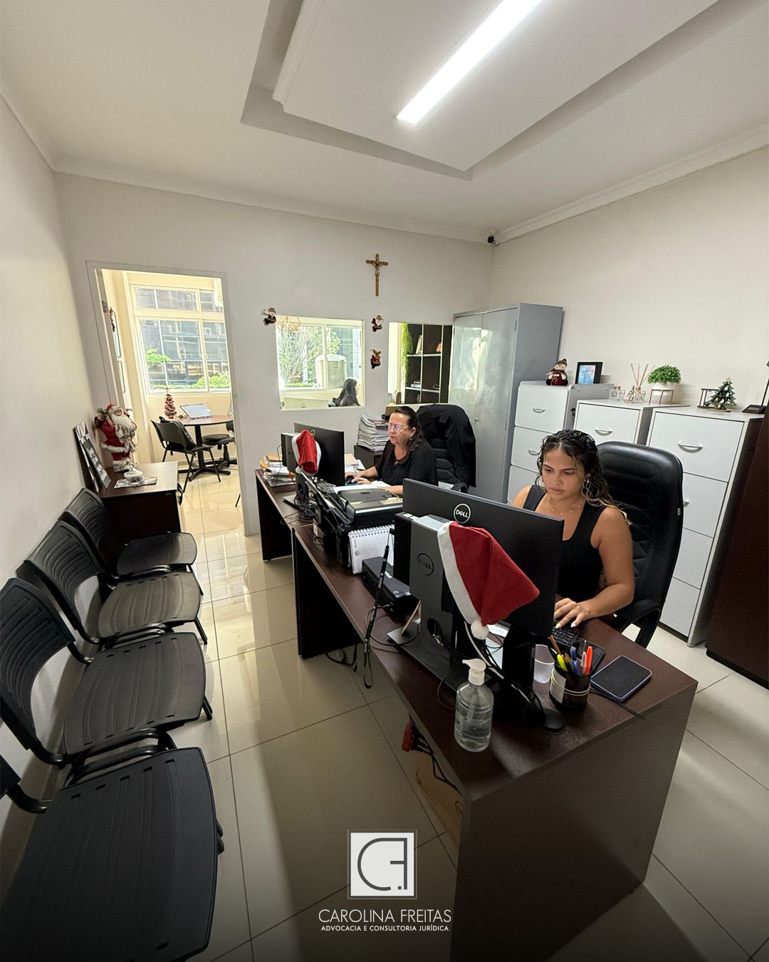 Equipe do escritório Carolina Freitas Advocacia